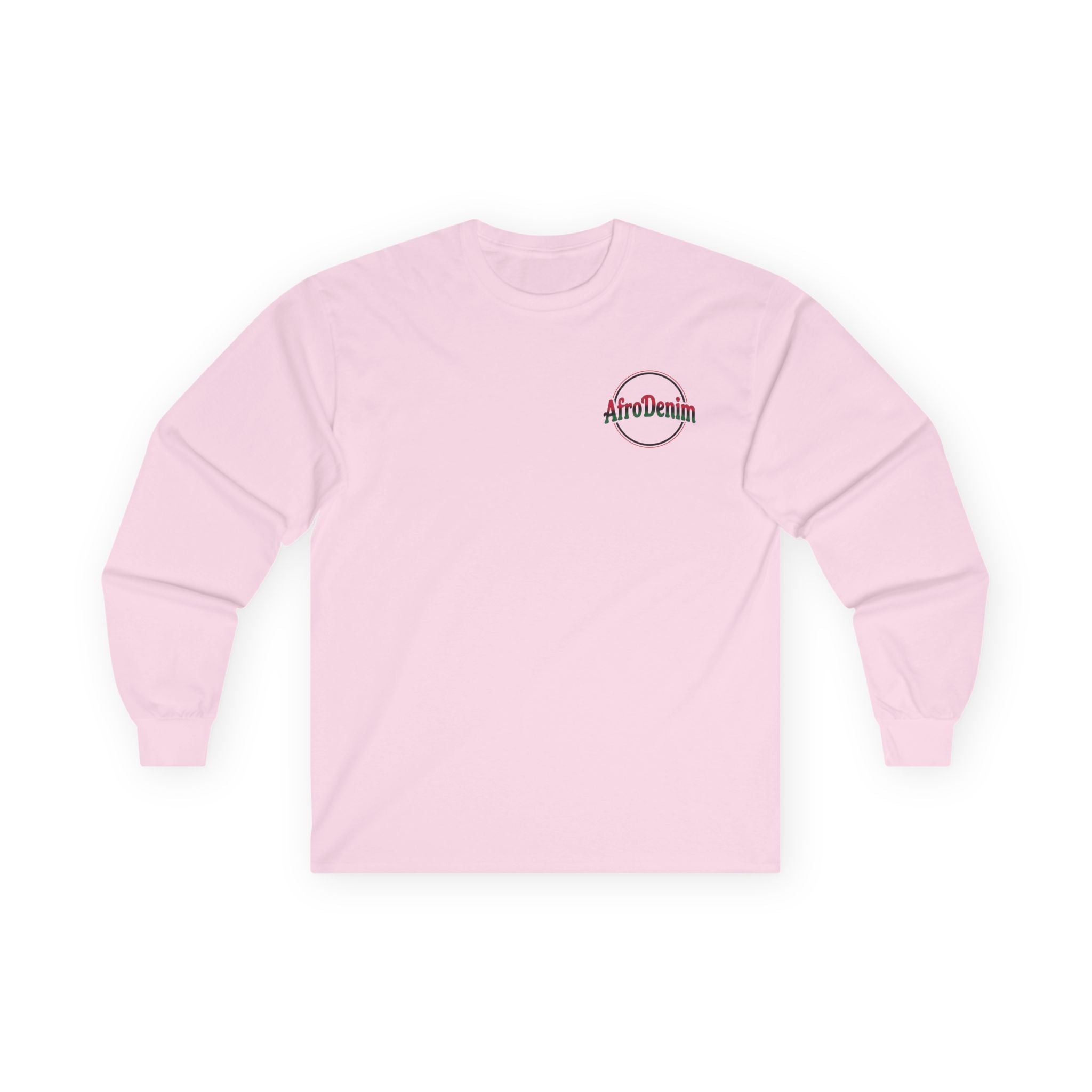 Long Sleeve Tee — Hammurabi's Code AfroDenim Graphic