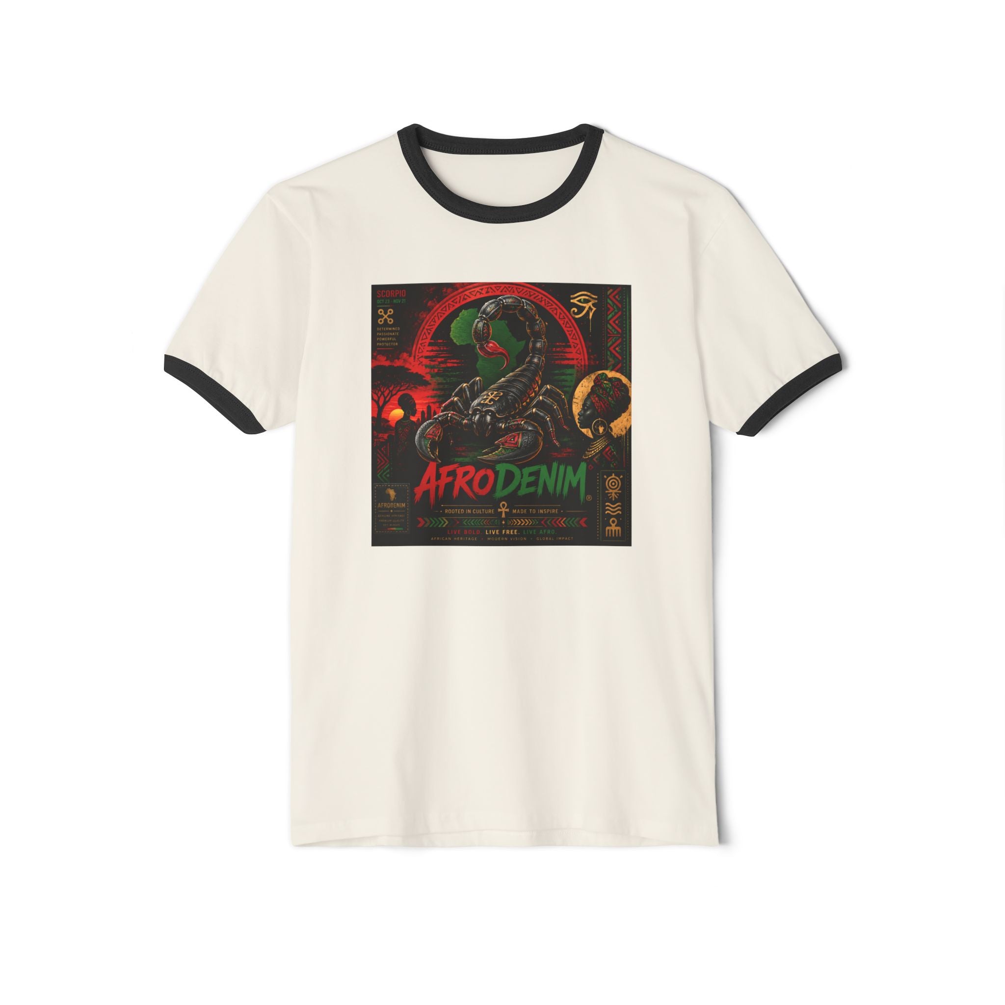 Unisex Cotton Ringer T-Shirt